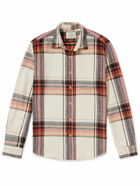 Portuguese Flannel - Nords Checked Cotton-Flannel Shirt - Neutrals