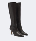 Aeyde Vina leather knee-high boots