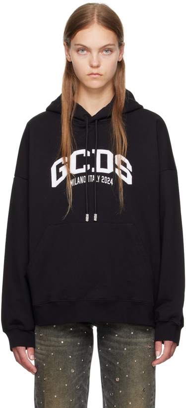 Photo: GCDS Black Oversized Hoodie