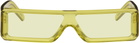 Rick Owens Yellow Gethshades Sunglasses