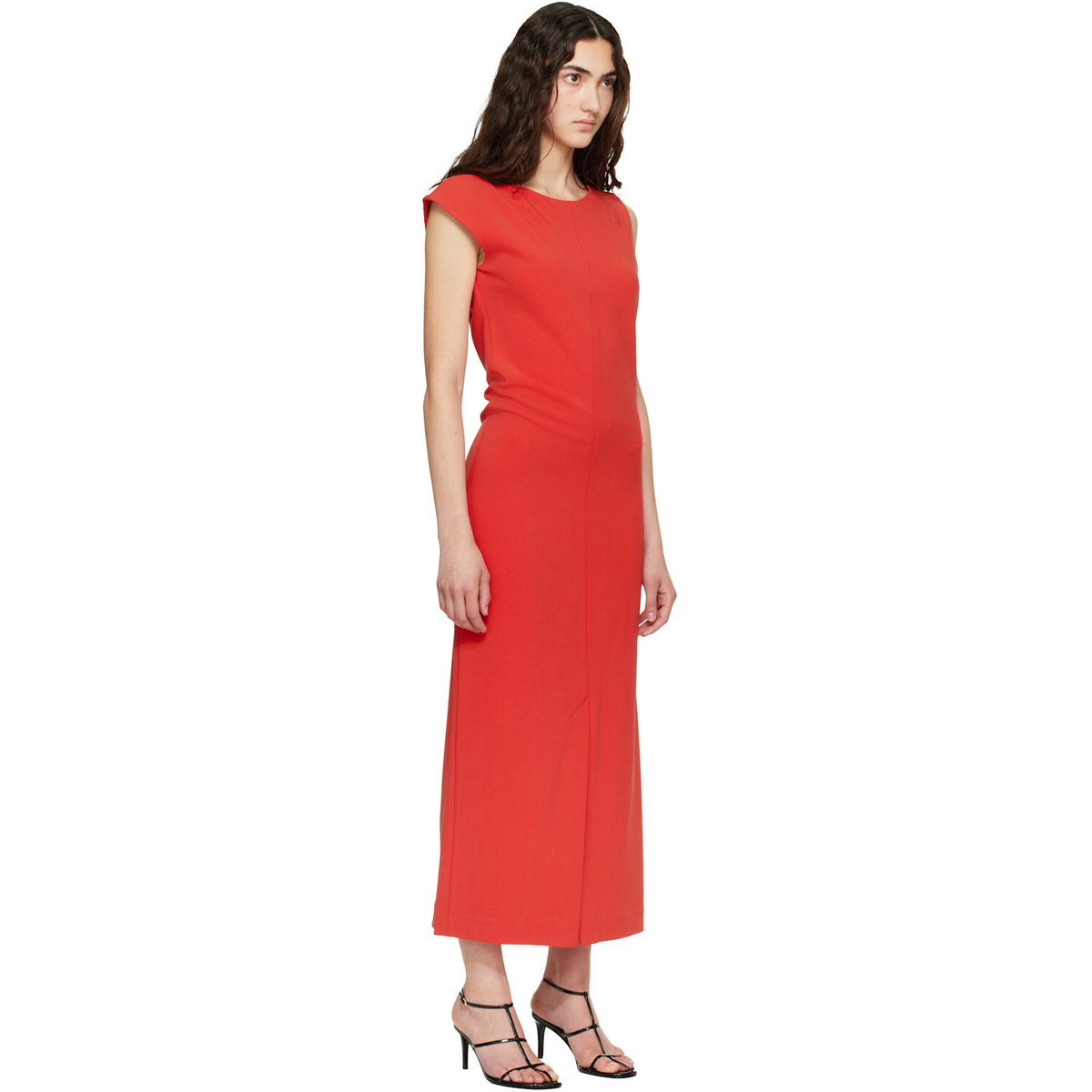 Proenza Schouler Red Damea Maxi Dress