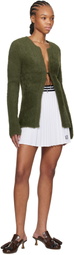 Bode White Court Miniskirt