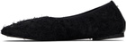 Proenza Schouler Black Glove Lace Ballerina Flats