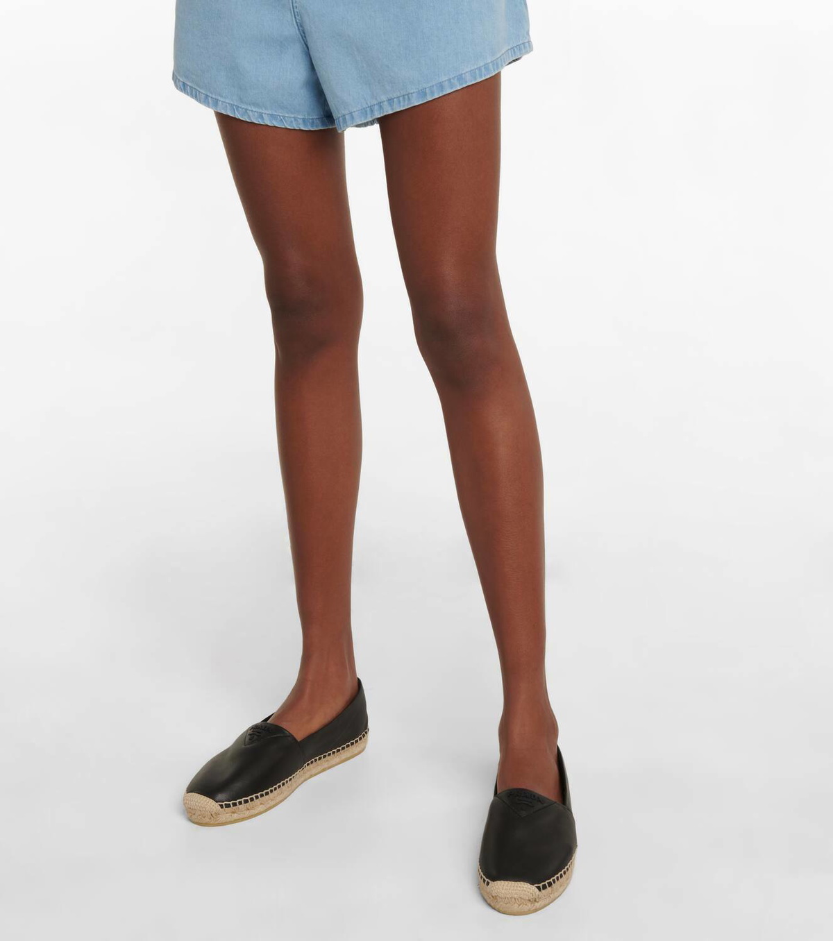 Prada Nappa leather espadrilles