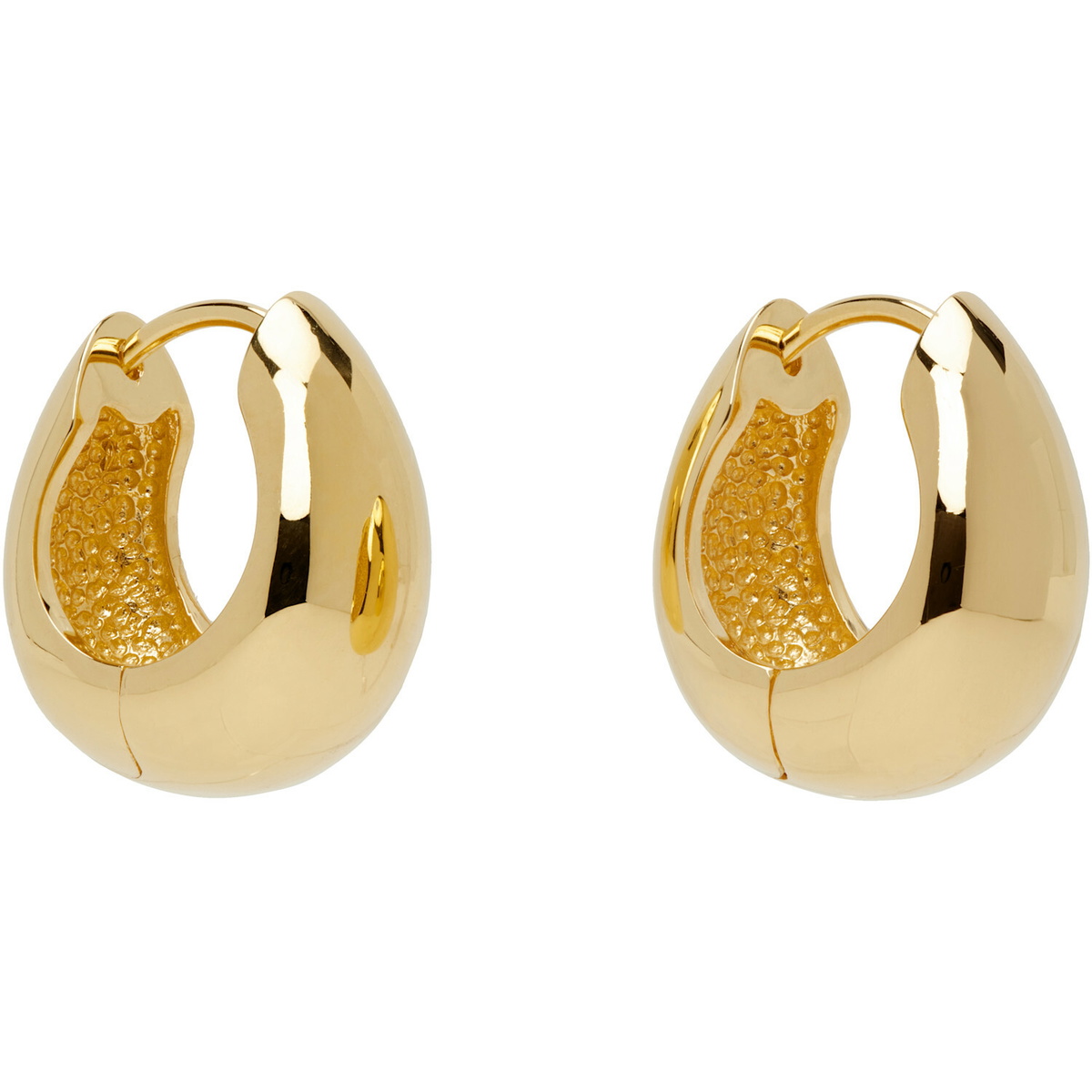 Sophie Buhai Gold Hinged Hoop Earrings