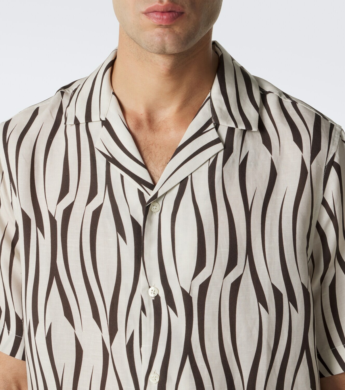 Frescobol Carioca Roberto printed shirt