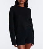 Jardin des Orangers Wool and cashmere shorts
