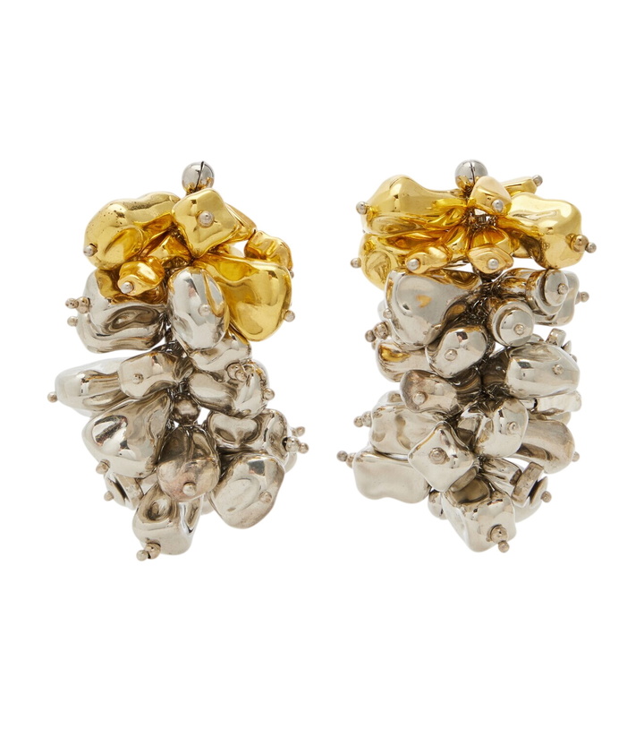 Photo: Dries Van Noten Embroidered drop earrings