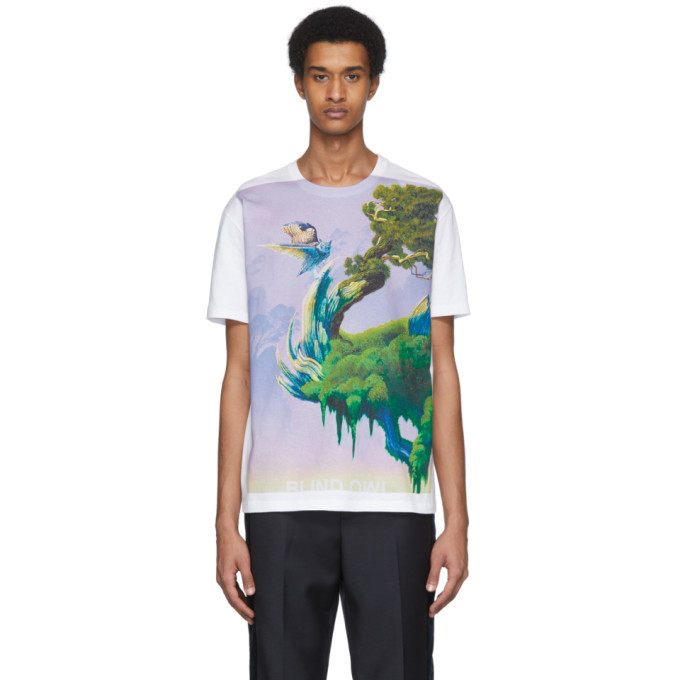 Photo: Valentino White Blind Owl T-Shirt