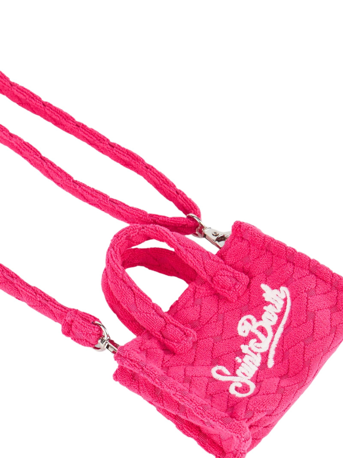 MC2 Saint Barth Fuchsia Terry Embossed Key Holder