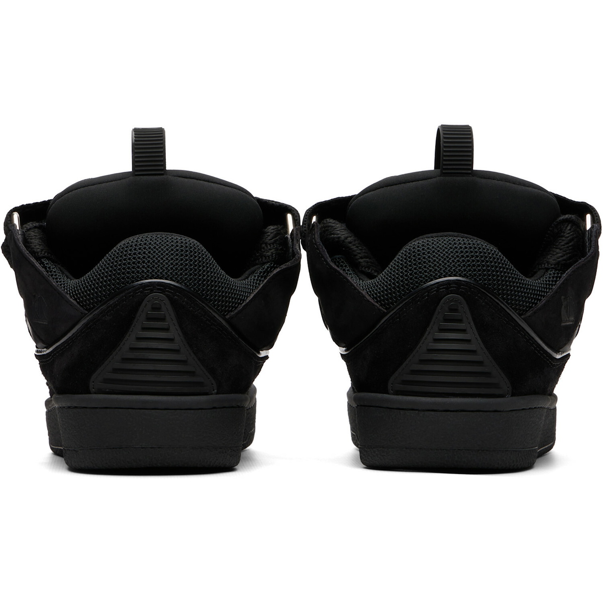 Lanvin Black Curb Sneakers