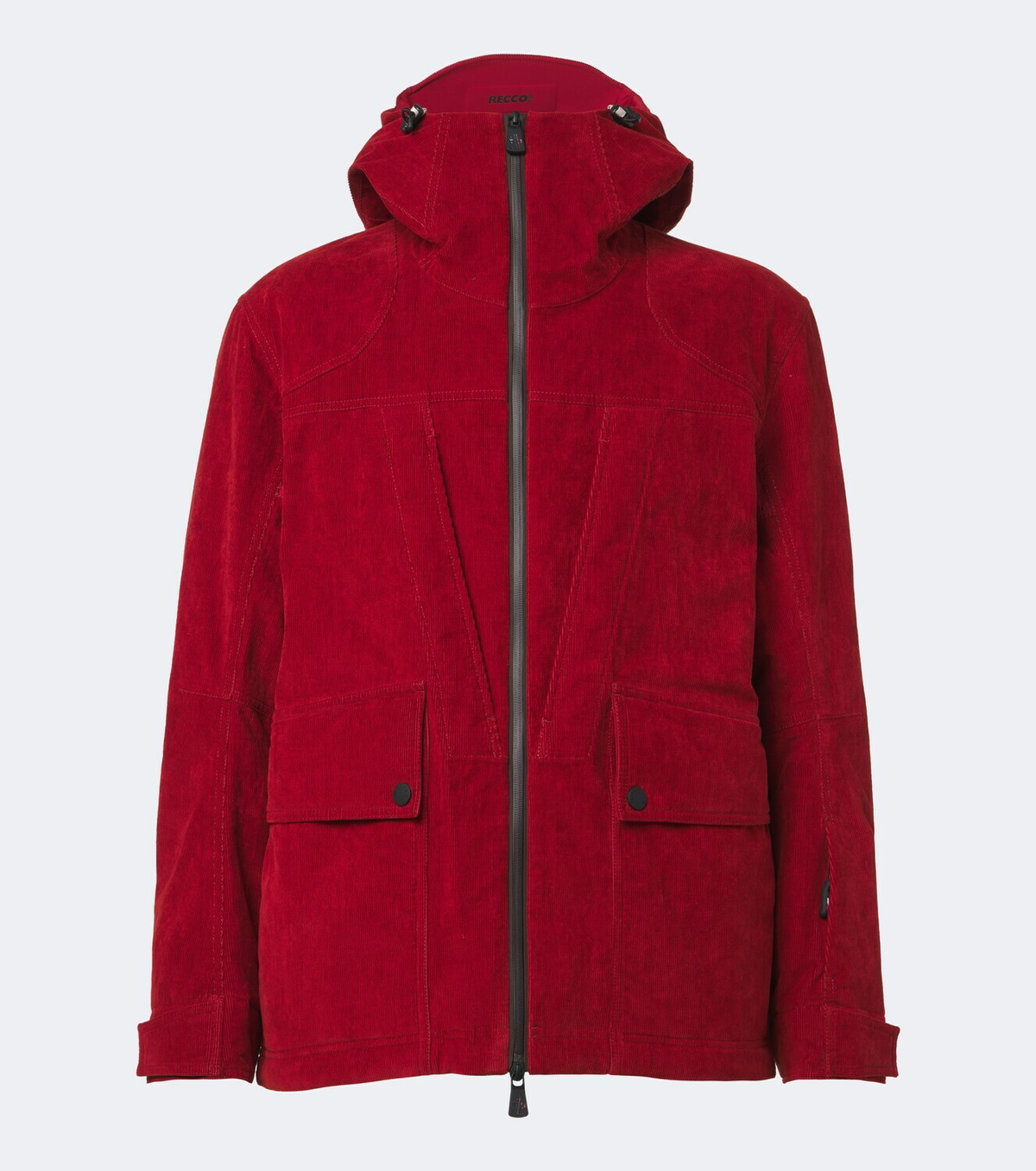 Moncler Grenoble Airolo cotton corduroy ski jacket