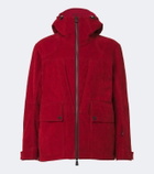 Moncler Grenoble Airolo cotton corduroy ski jacket