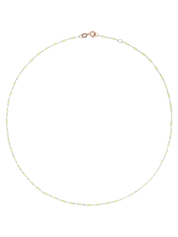Photo: Gigi Clozeau 18K Rose Gold 42 CM Beaded Necklace