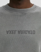 Axel Arigato Distort Washed Sweatshirt Grey Men