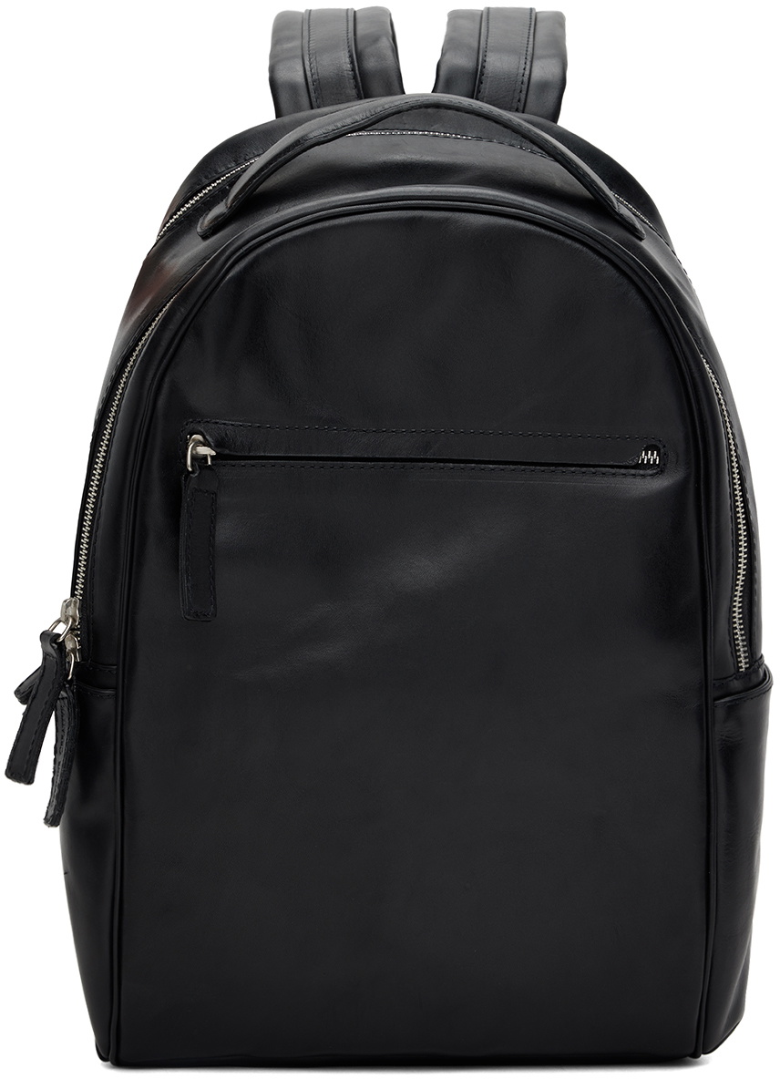 Officine Creative Black Quentin 012 Backpack Officine Creative