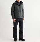 Kjus - Linard Wool-Blend Felt-Panelled Quilted Down Ski Jacket - Green