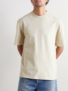 AGOLDE - Asha Cotton-Jersey T-Shirt - Neutrals