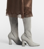 Magda Butrym Suede knee-high boots