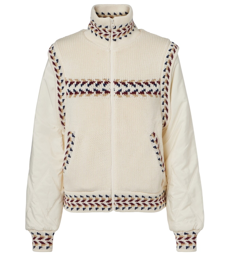 Photo: The Upside Dhemi knitted cotton jacket