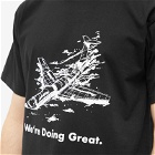 Fucking Awesome Men's We're Doing Great T-Shirt in Black