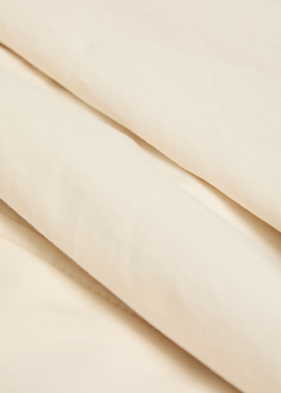 Frame The Field Belted Cotton Trench Coat Off White