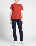 Vince. Womens T-shirt Rust