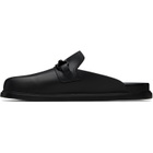 Ferragamo Black Santiago Loafers