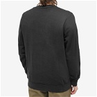 Dickies Men's Aitkin College Logo Crew Sweat in Black/Imperial Palace