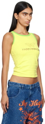 Sky High Farm Workwear Yellow 'Farm Princess' Tank Top