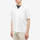 Universal Works Men's Delos Camp Shirt in White