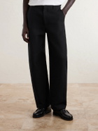 Givenchy - Straight-Leg Cotton-Twill Trousers - Black