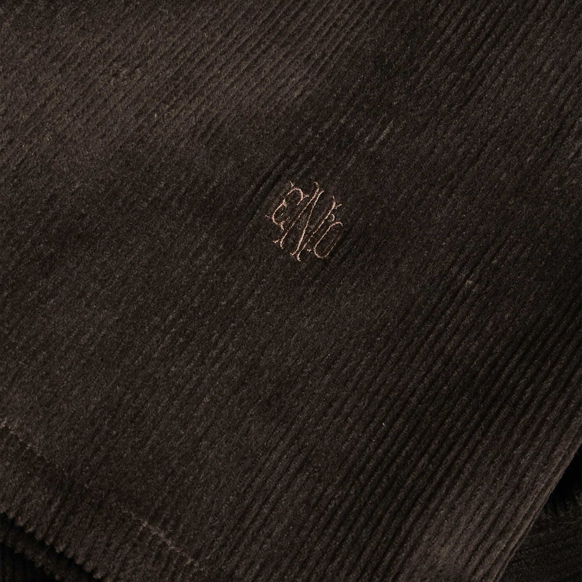 END. Men's Ridge Shirt in Bitter Chocolate