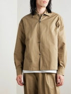 LE 17 SEPTEMBRE - Cotton-Blend Twill Jacket - Brown