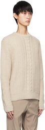 Theory Beige Vilare Sweater