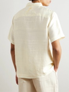 AIREI - Slub Silk Shirt - Neutrals