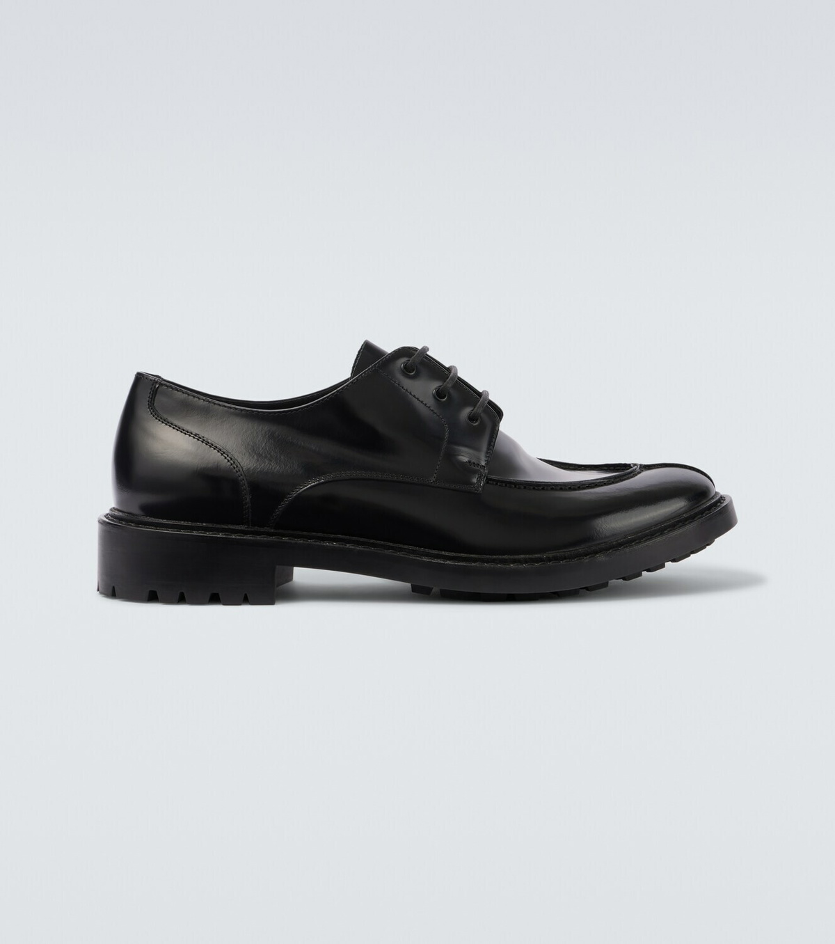 Saint Laurent Lino leather derby shoes