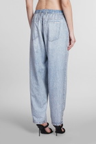 Alexander Wang Printed Jersey Wide-leg Pant