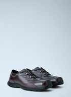 Dr. Martens Aurix 5i Oxblood Satin Finish Leather Lace Ups