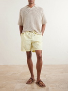 A Kind Of Guise - Volta Straight-Leg Shell Drawstring Shorts - Yellow