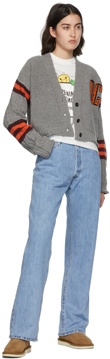Opening Ceremony Grey OC Rib Cardigan