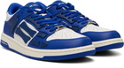 AMIRI Navy & White Skel Top Low Sneakers