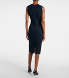 Stouls Eva suede midi dress