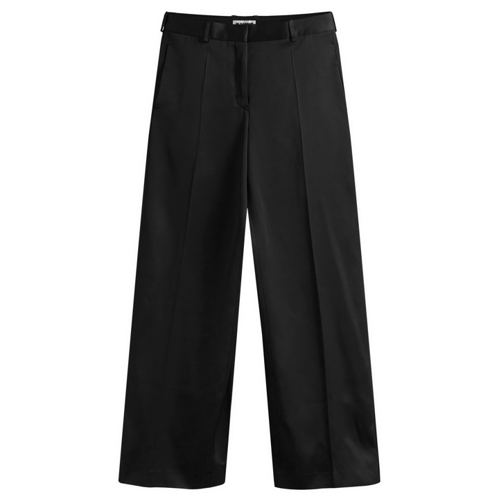 Photo: Jil Sander Women's Wide Leg Trouser in Black