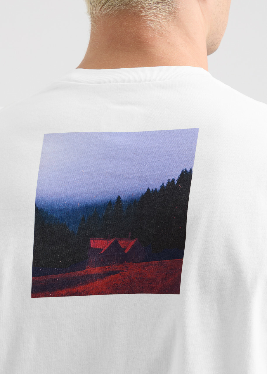 DSQUARED2 Horror Logo-print Cotton T-shirt White And Black Dsquared2