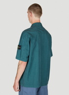 Stone Island - Compass Patch Shirt in Green