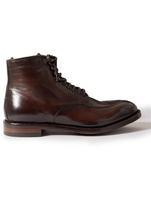 Photo: OFFICINE CREATIVE - Temple Leather Boots - Brown