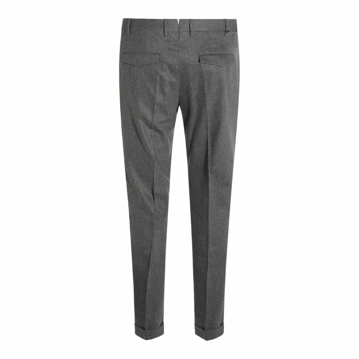 PT Torino Grey Wool Pants