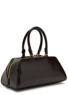 Givenchy Antigona East-west Small Leather top Handle bag - Chocolate - One Size