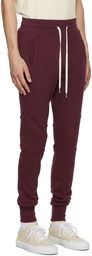 John Elliott Burgundy Escobar Lounge Pants